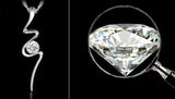 Women's Silver LIGHTNING Strike Crystal Stone Necklace - HOT - Thirsty Buyer - 2