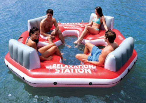 The PACIFIC PARADISE Relaxation Water Raft Boat - Thirsty Buyer - 1
