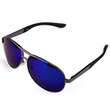 Men's Sport Polarized Aviator SunGlasses - Blue -  - 1