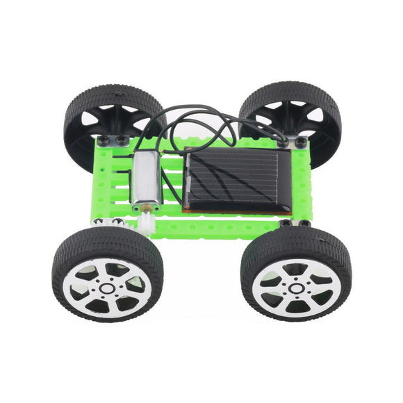 Mini Solar Toy Car Robot DIY Edition -  - 1