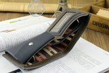 Men's Leather Bifold SLEEK Designer Wallet - Thirsty Buyer - 6