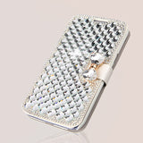 Ladies Crystals Leather Wallet Flip Case Cover for Samsung Galaxy S4 - Thirsty Buyer - 1