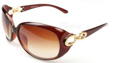 Women's Hollywood Star Fashion SunGlasses - Brown -  - 1