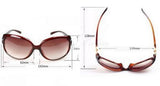 Women's Hollywood Star Fashion SunGlasses - Brown -  - 4