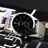 Men's Luxury TUXEDO Stainless Steel Quartz Watch -  - 2